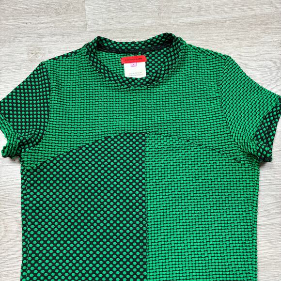 Rare Eckhaus Latta Crop Top Pixel Special Museum Exhibit Women's Large - Picture 2 of 10